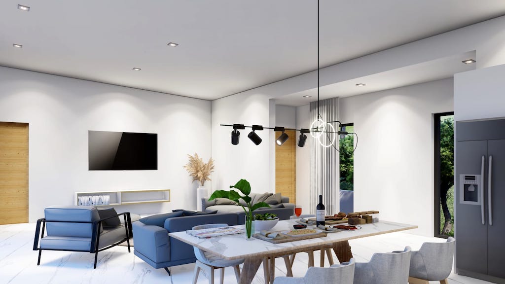 Chaweng Noi Villa For Sale Lounge