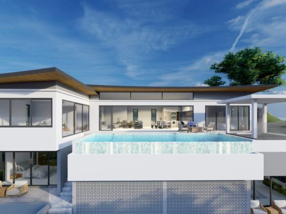 Chaweng Noi Villa For Sale Exterior Render
