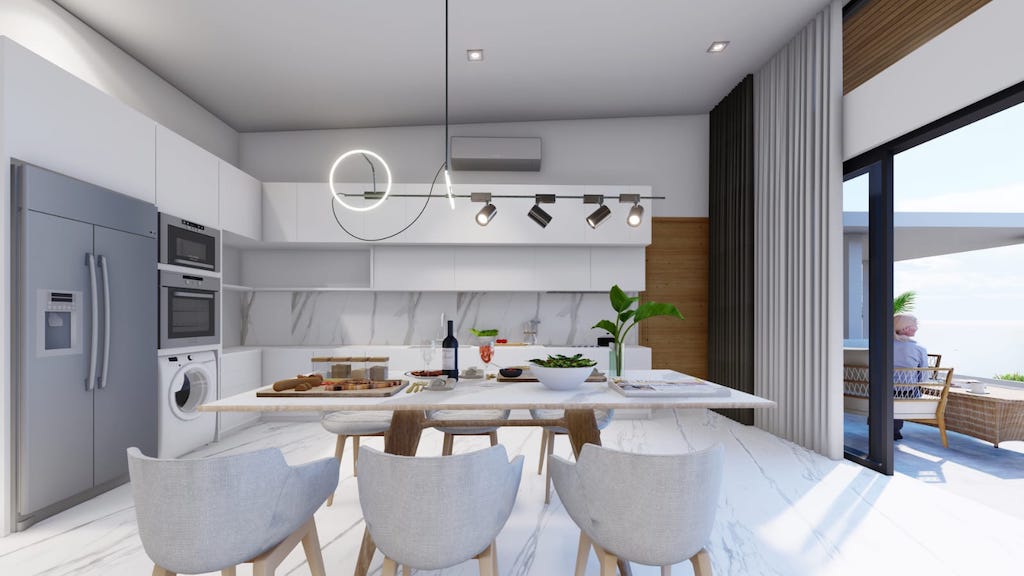 Chaweng Noi Villa For Sale Dining Area