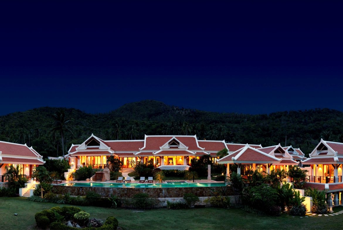Udorn Thara Villa Koh Samui Exterior Night