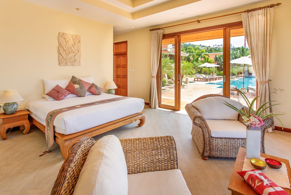 Udorn Thara Villa Koh Samui Bedroom