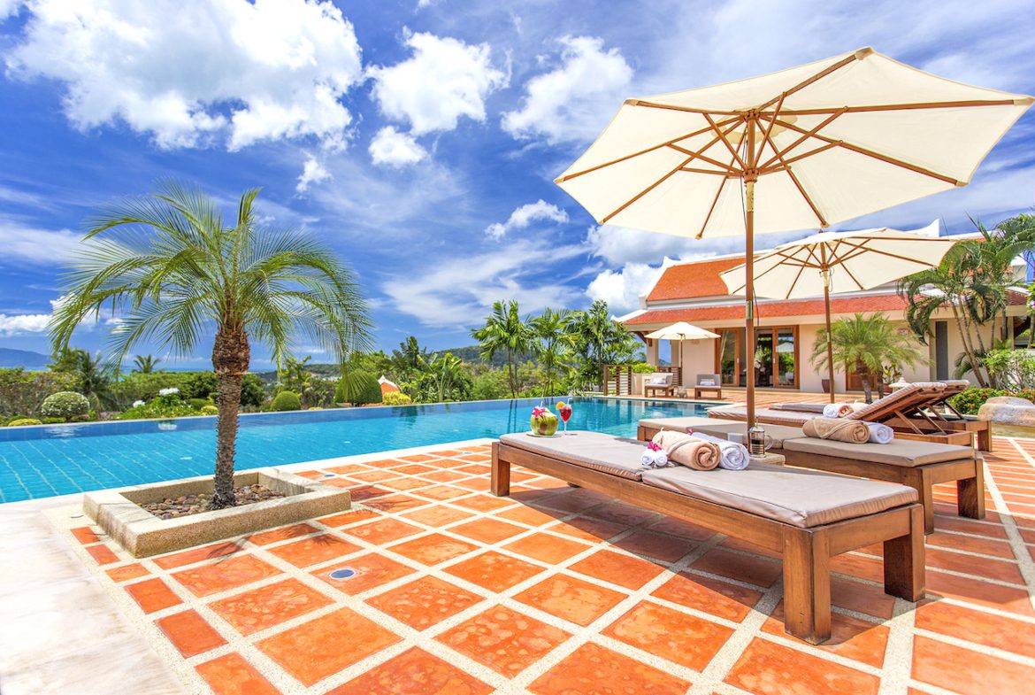 Udorn Thara Villa Koh Samui Poolside Terrace