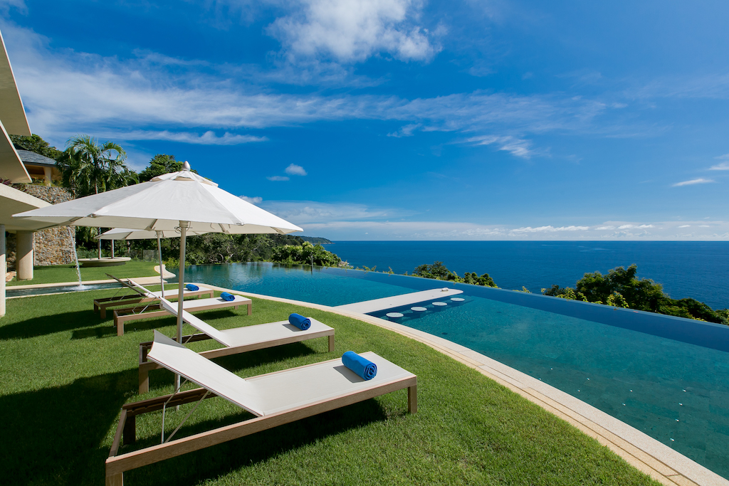 Villa Cascade Phuket Sun Loungers
