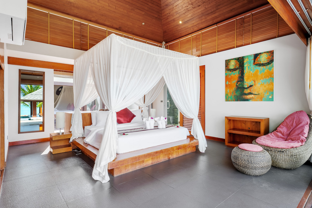 Koh Samui Beachfront Villa For Sale Master