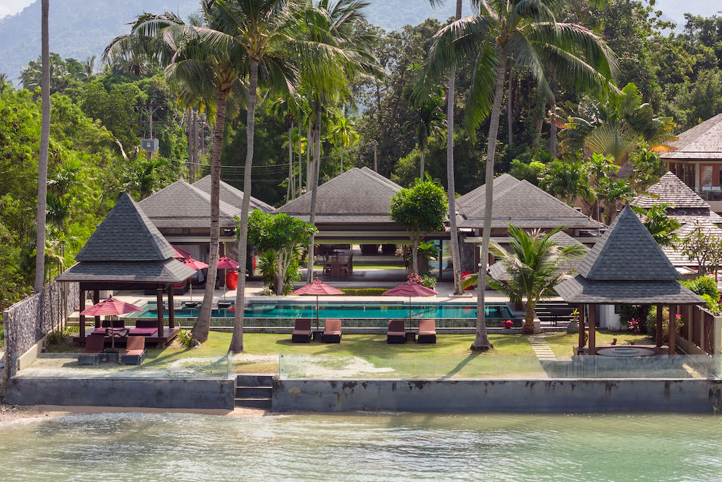 Koh Samui Beachfront Villa For Sale Exterior