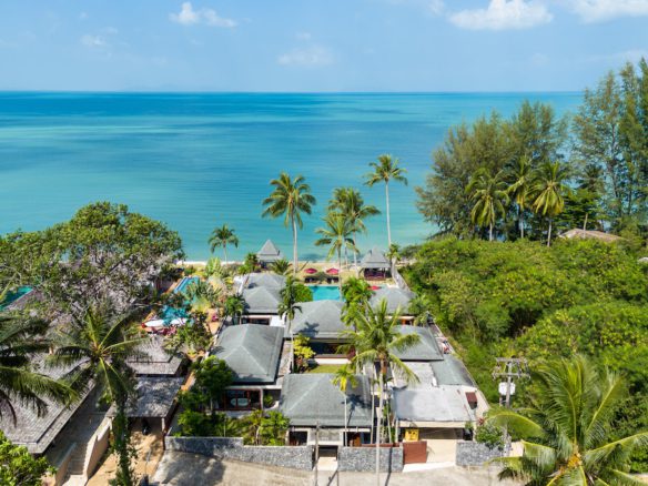 Koh Samui Beachfront Villa For Sale View