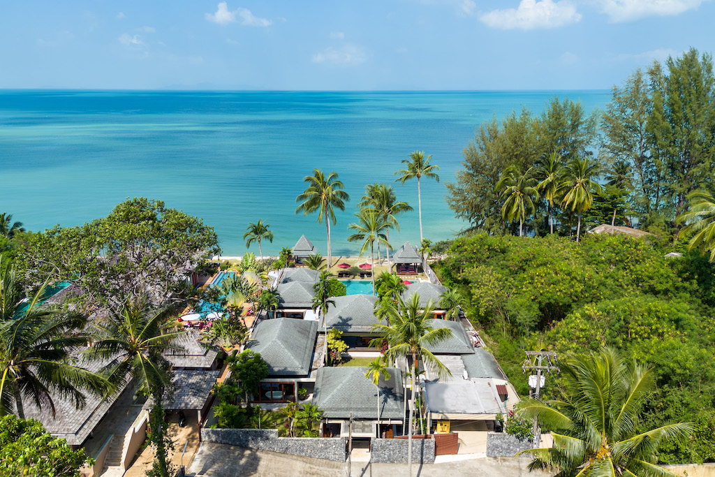 Koh Samui Beachfront Villa For Sale View