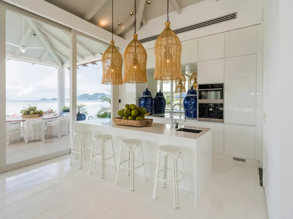 Koh Samui Beachfront Property Kitchen