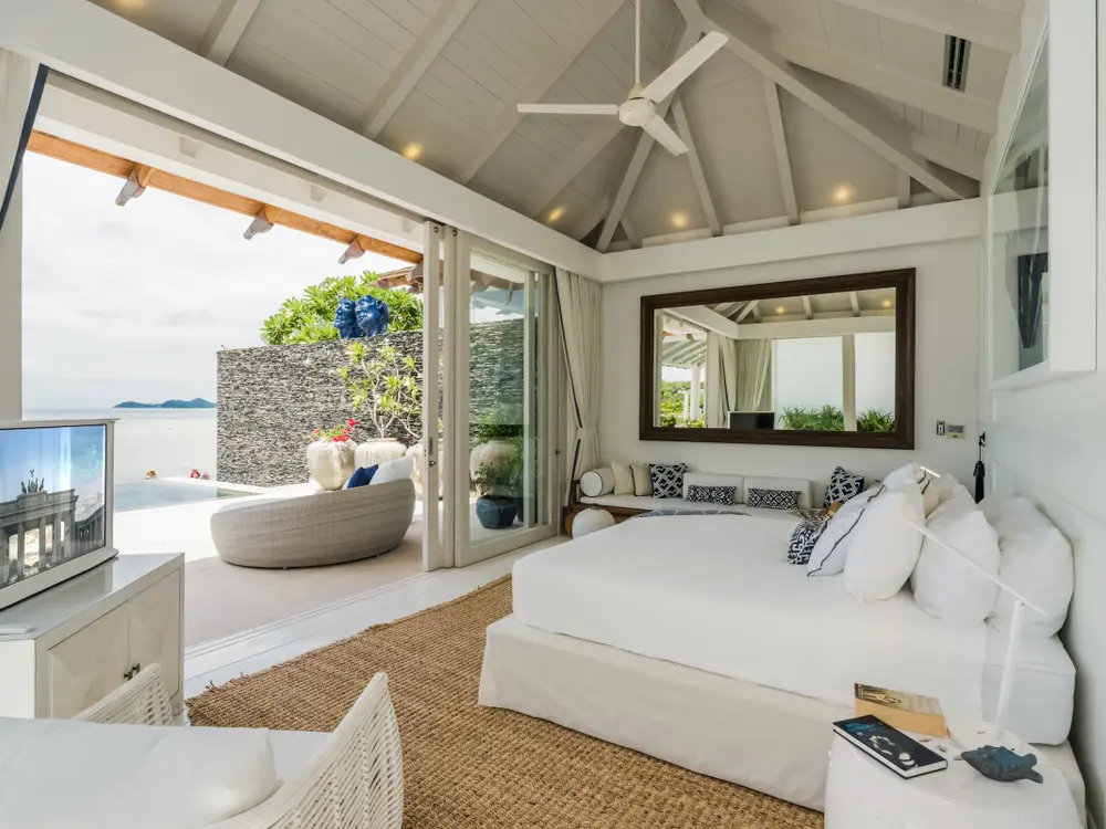 Koh Samui Beachfront Property Bedroom