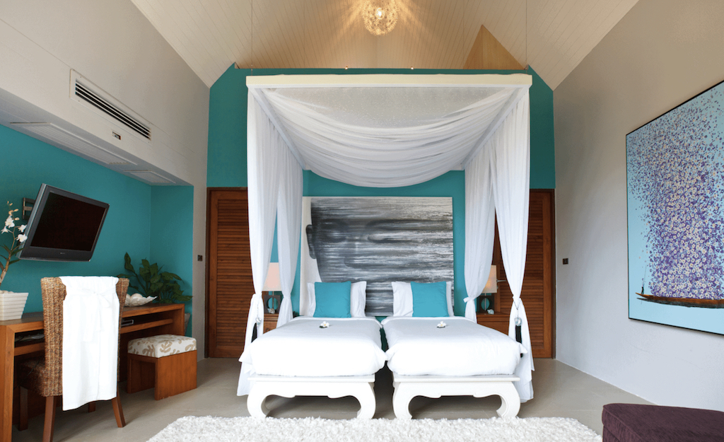 Koh Samui BEachfront Villa Bedroom