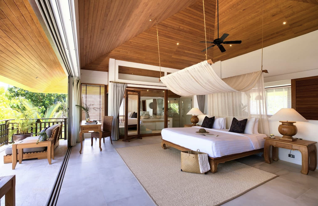 Koh Samui Beachfront Villa Bedroom