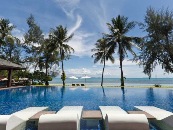 Koh Samui Beachfront Villa Swimming Pool