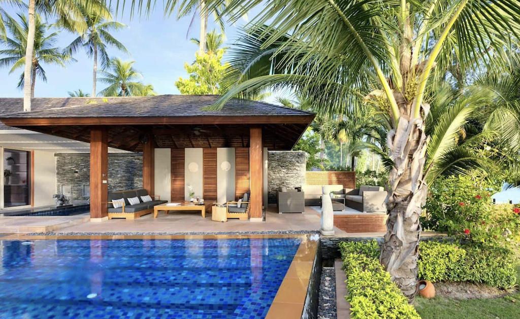 Koh Samui Beachfront Villa Pirvate Pool