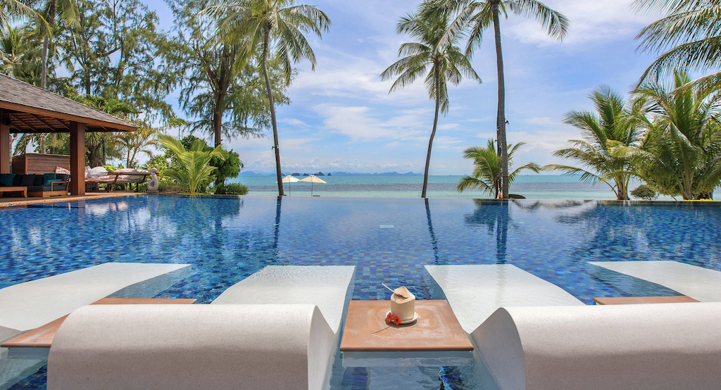 Koh Samui Beachfront Villa Pool View