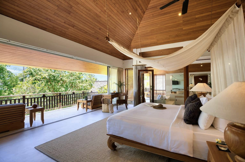 Koh Samui Beachfront Villa Bedroom