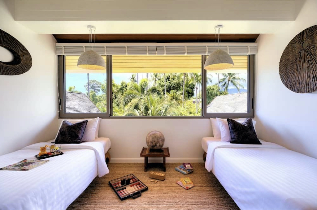Koh Samui BEachfront Villa Bedroom 2