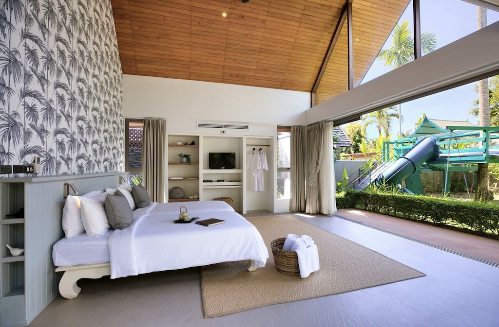 Koh Samui Beachfront Villa Bedroom