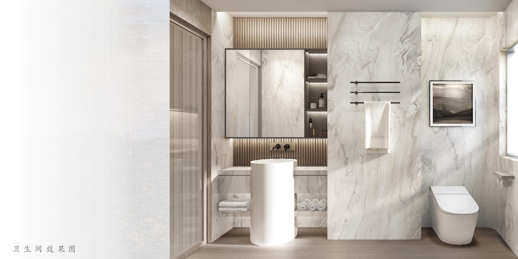 Anava Samui Sea View Apartments Bathroom