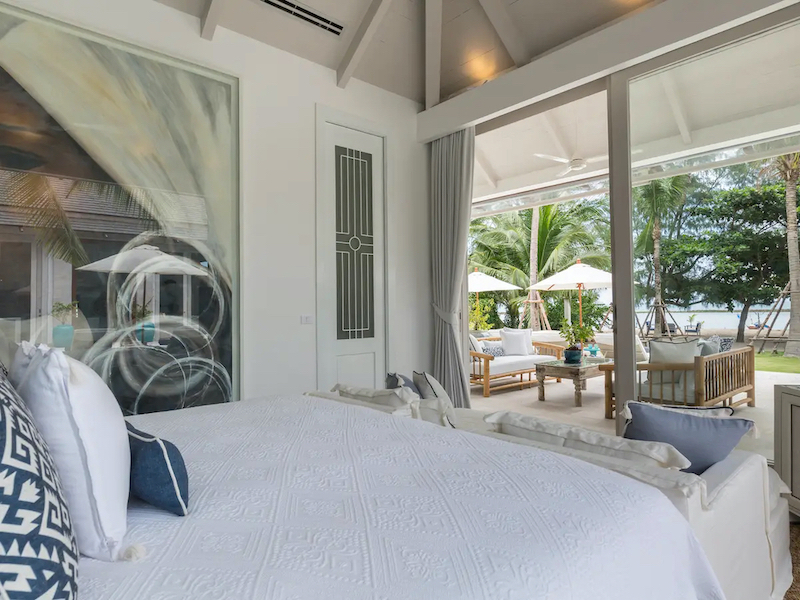 Ko Samui Beachfront Property Bedroom