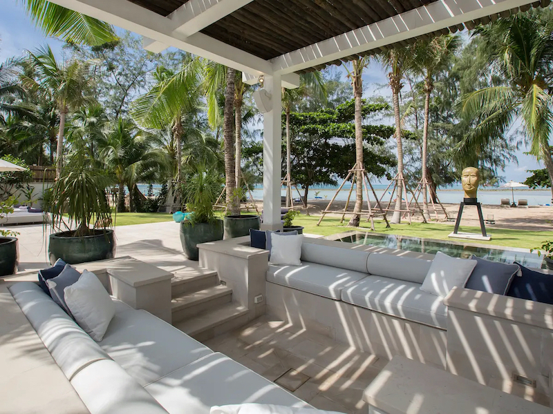 Ko Samui Beachfront Property Sala Seating