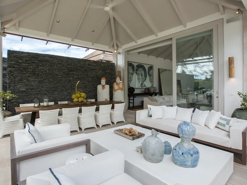 Ko Samui Beachfront Property Lounge