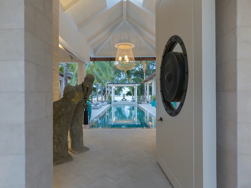 Ko Samui Beachfront Property Entrance