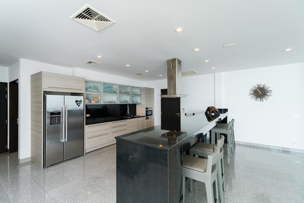 Koh Samui Luxury Sea view Villa kitchen