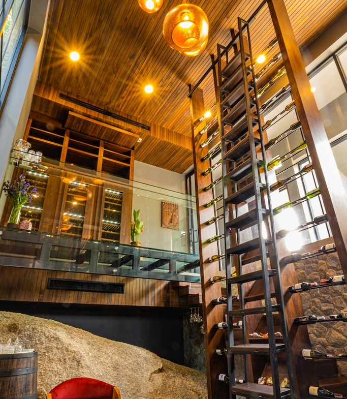 Koh Samui Luxury Villa Wine Cellar