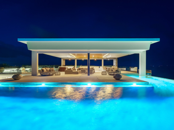 Samujana Koh Samui Villa 30 Pool Night