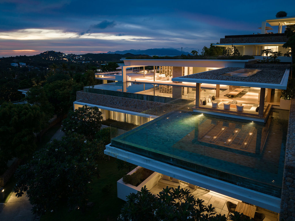 Samujana Villa 24 Koh Samui Exterior Night