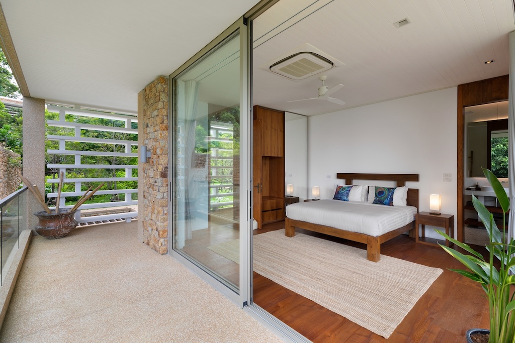 Villa Baan Sang Koh Samui Bedroom Terrace