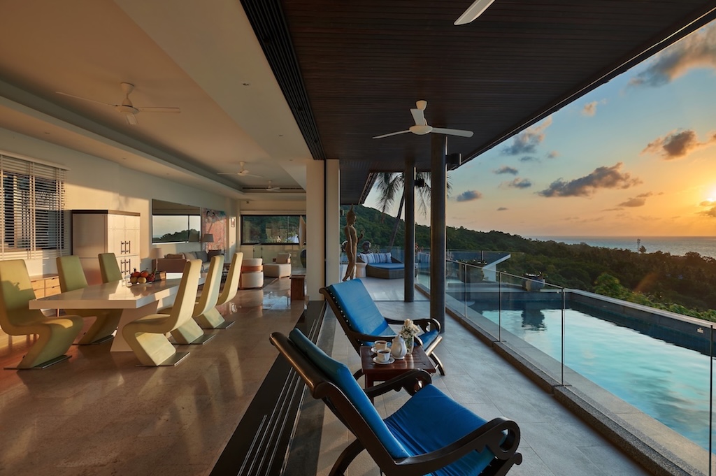 Baan Saitara Villa Koh Samui Indoor Outdoor