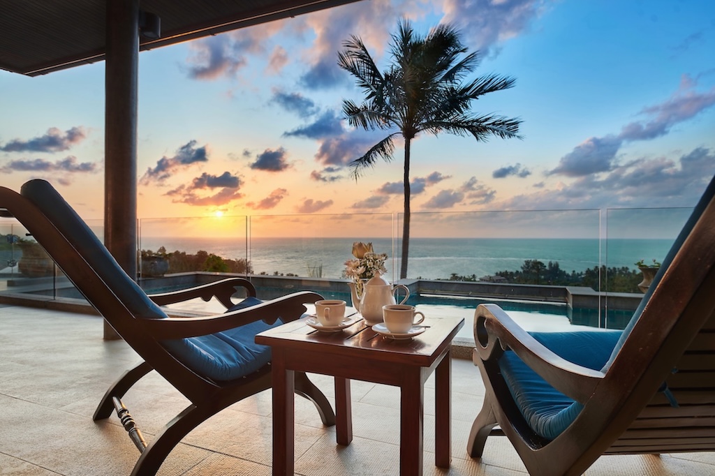 Baan Saitara Villa Koh Samui Sunrise