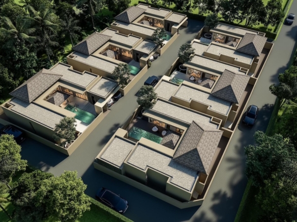 Coco Tropical Villas Ko Samui Site Render