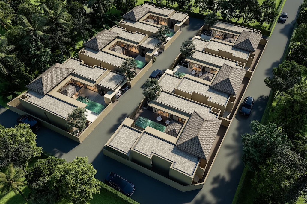 Coco Tropical Villas Ko Samui Site Render