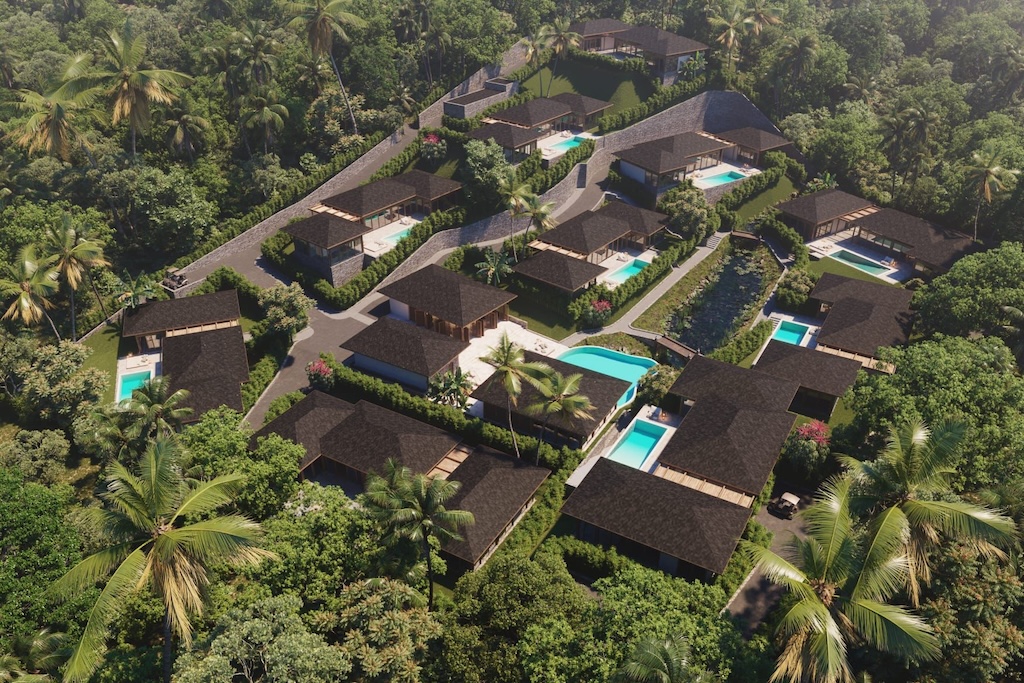 Koh Samui Pool Villas Site Render