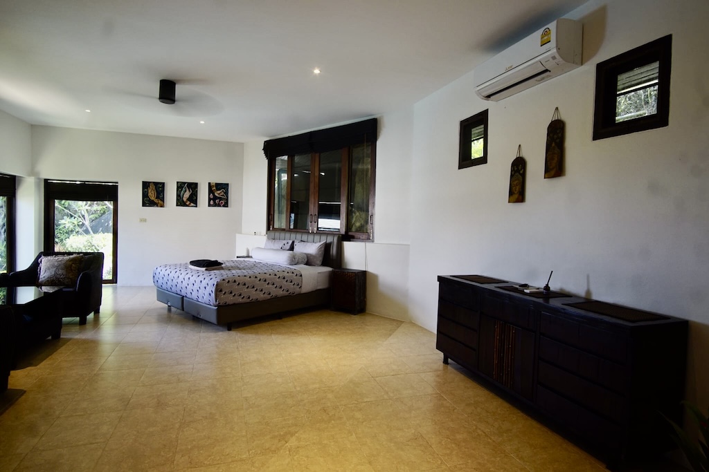 Koh Samui Sea View Villa For Sale Bedroom