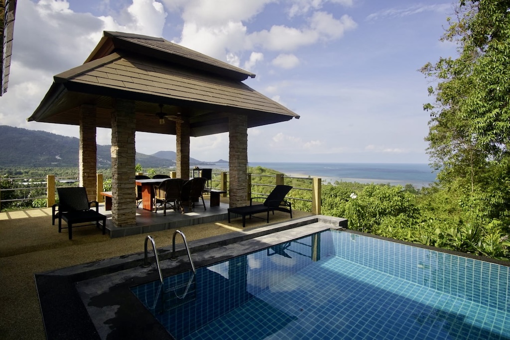 Koh Samui Sea View Villa For Sale Sala