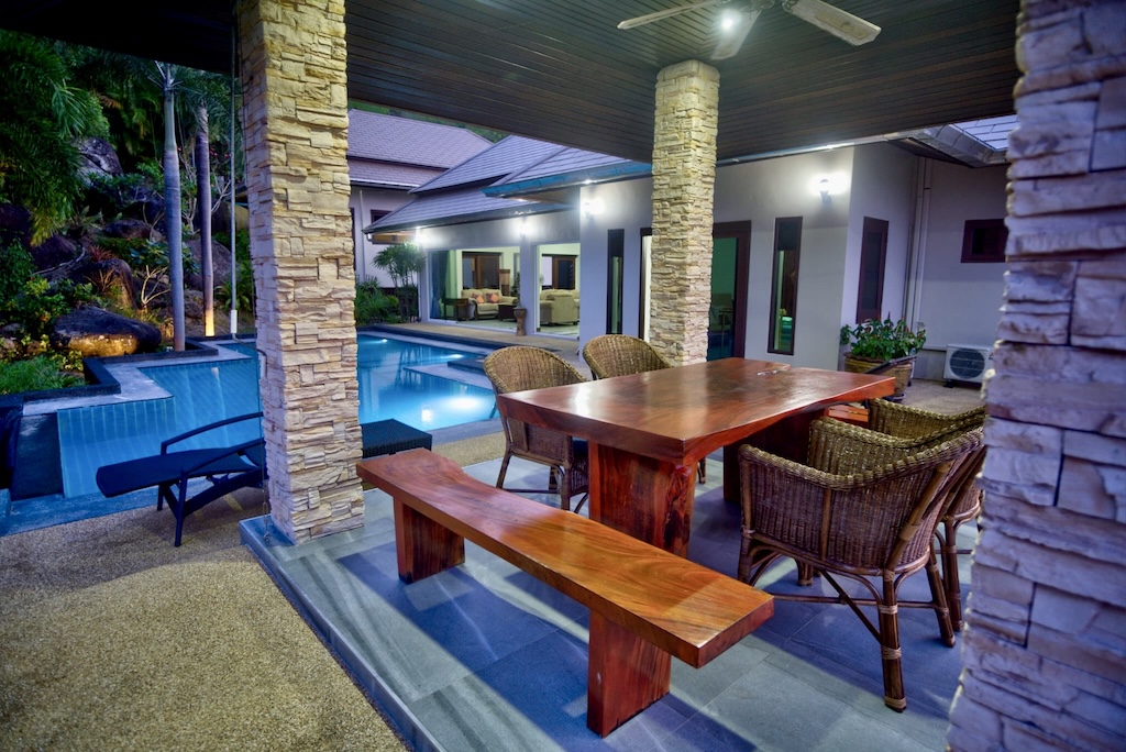 Koh Samui Sea View Villa For Sale Sala Night