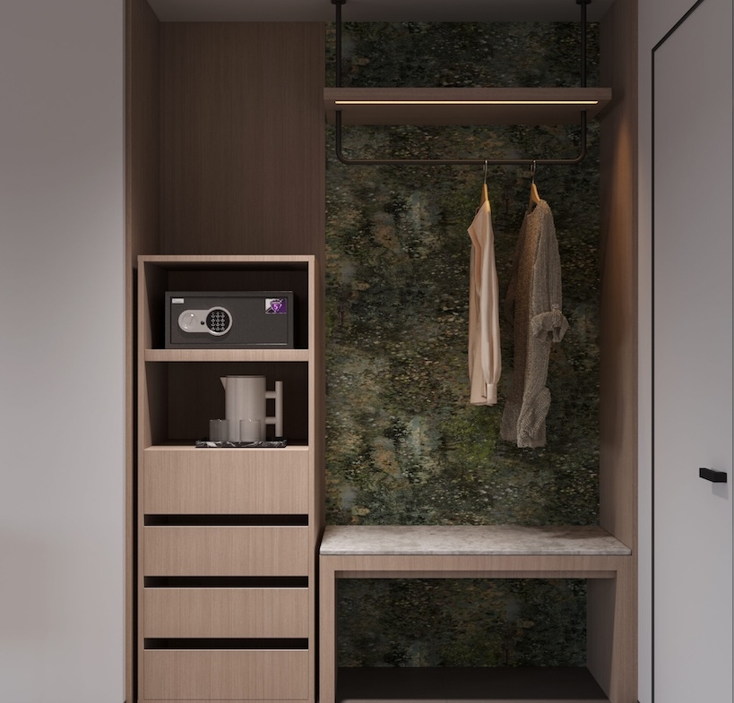 Vanya Sicily Villas Chaweng Wardrobe