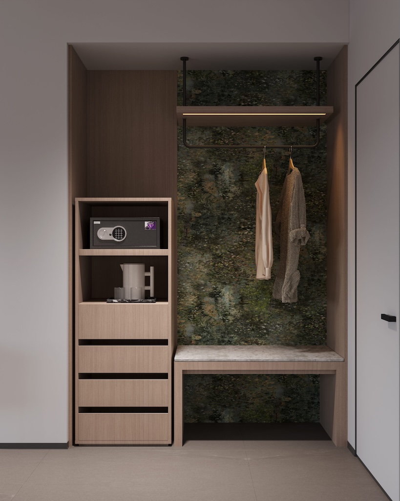 Vanya Sicily Villas Chaweng Wardrobe