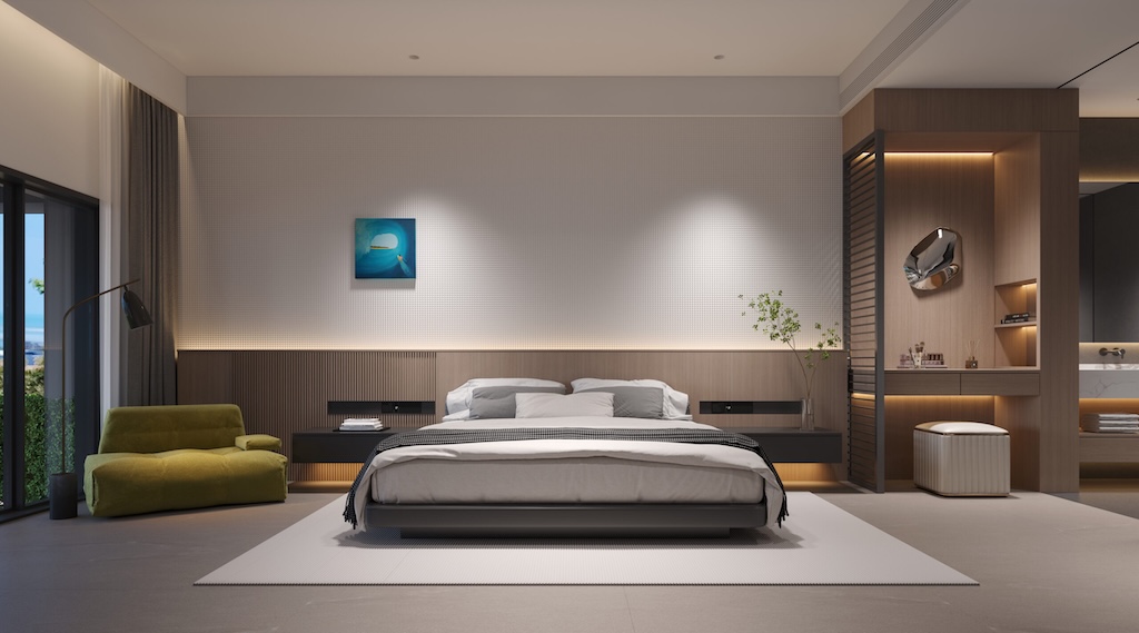 Vanya Sicily Villas Chaweng Bedroom
