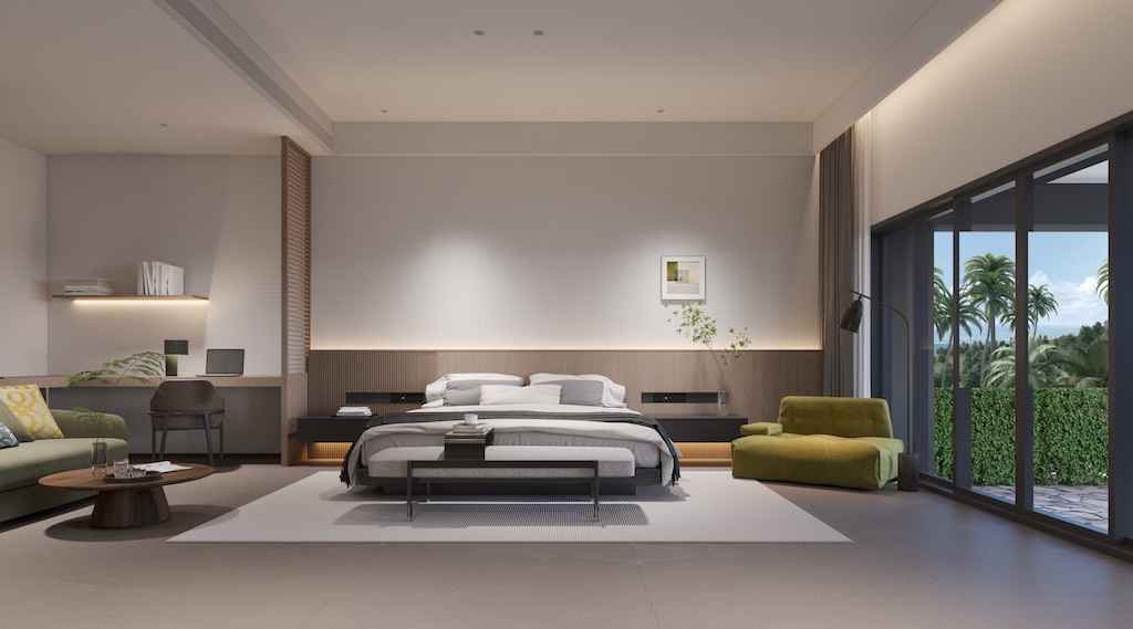 Vanya Sicily Villas Chaweng Bedroom