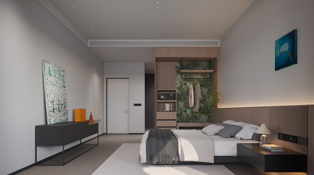 Vanya Sicily Villas In Koh Samui Bedroom