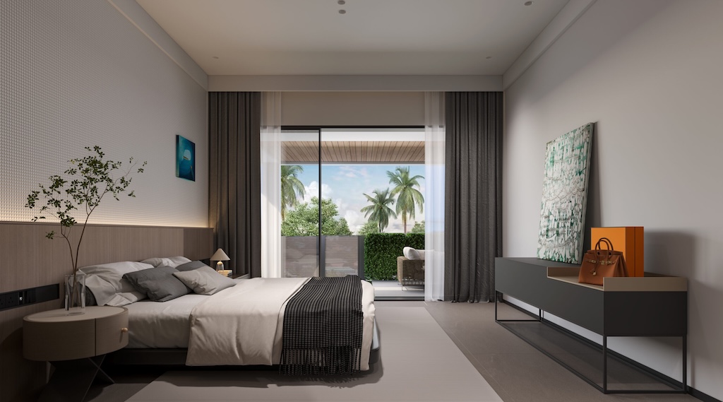 Vanya Sicily Villas In Koh Samui Bedroom