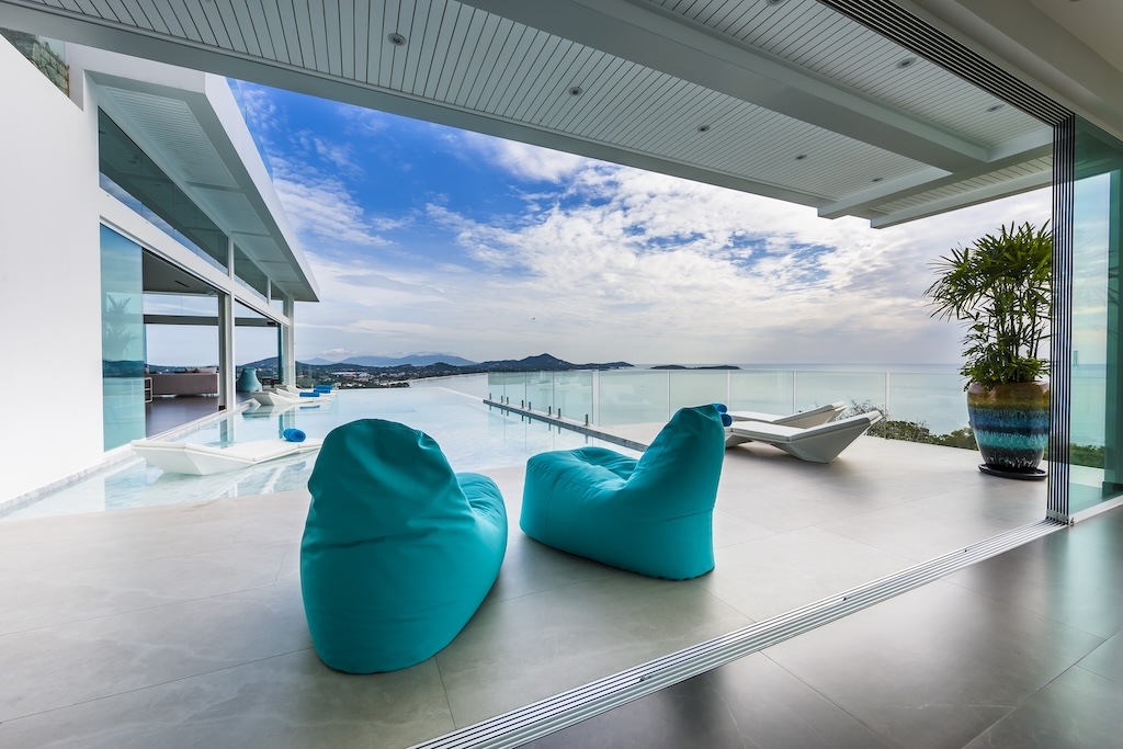 Luxury Koh Samui Property Terrace