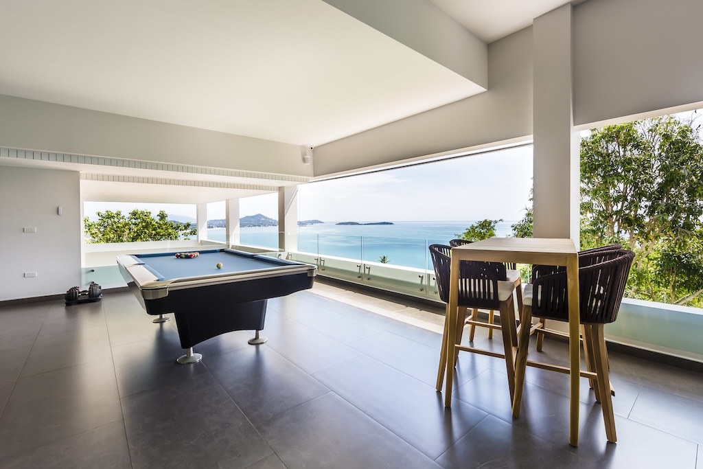 Luxury Koh Samui Property Lower Level View
