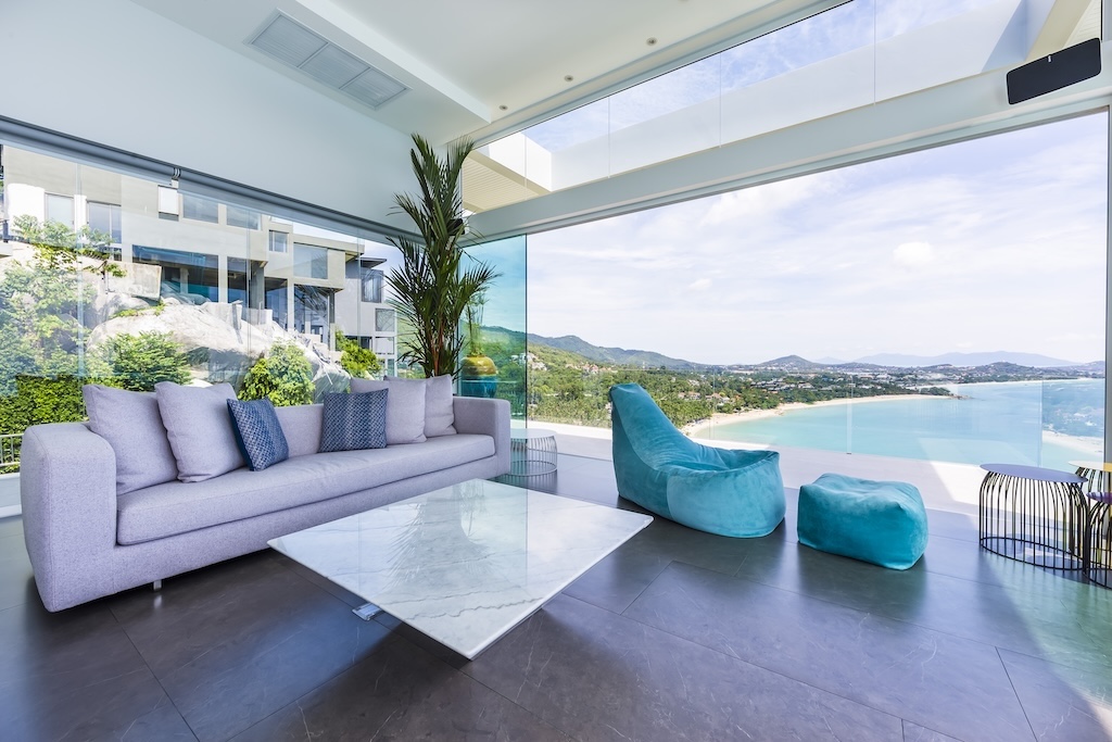 Luxury Koh Samui Property Livign Area