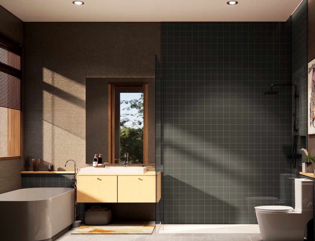 Pahili Loft Lamai Penthouses Bathroom