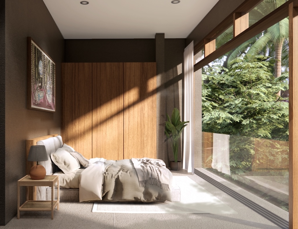 Pahili Loft Lamai Penthouses Bedroom